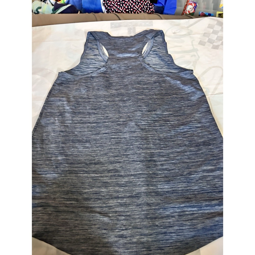 Athletic Works Women's Blue Racerback Athletic‎ Tank Top Size Small